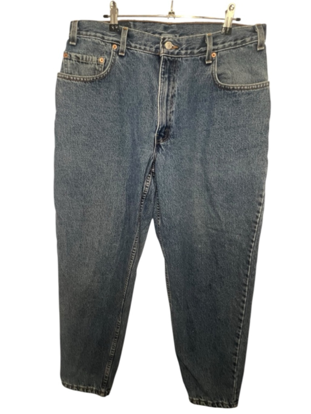Vintage 1999 Levi's 560 Medium Wash Loose Fit Tapered Denim Jeans Made In USA
